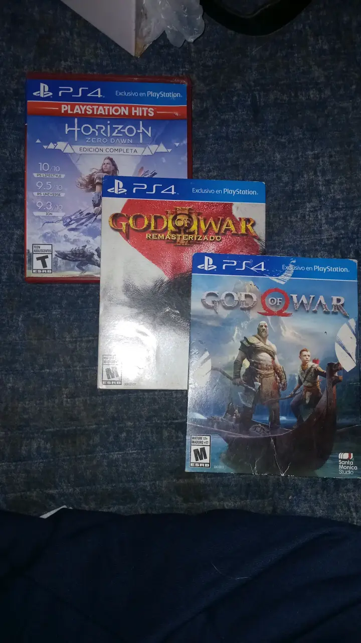 Lote de juegos PS4