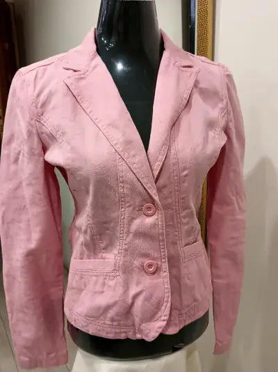 DKNY - Chaqueta Rosa Talla M - miniatura 1