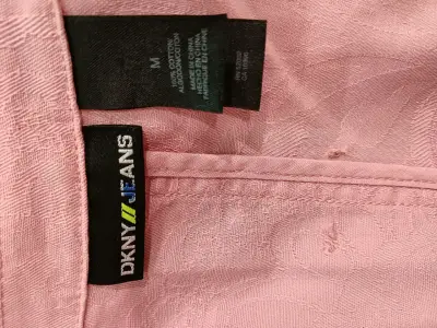 DKNY - Chaqueta Rosa Talla M - miniatura 3