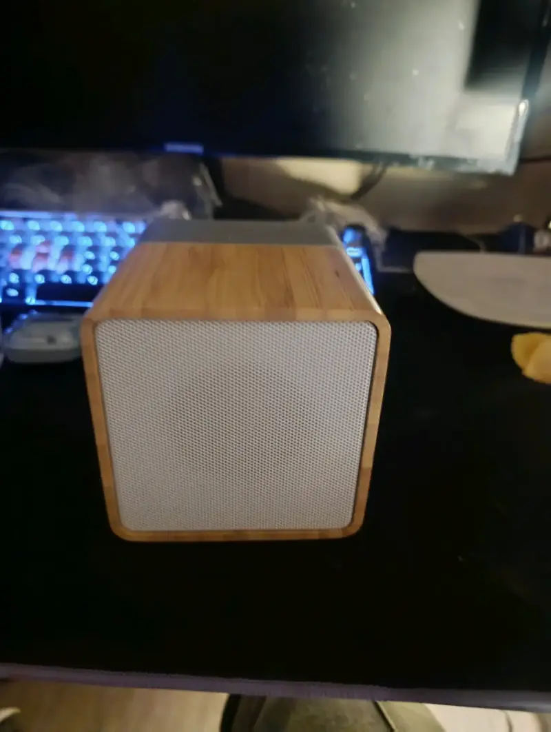 Parlante altavoz bamboo great - 2