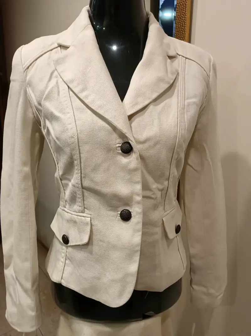 Chaqueta Blanca Mujer - 1
