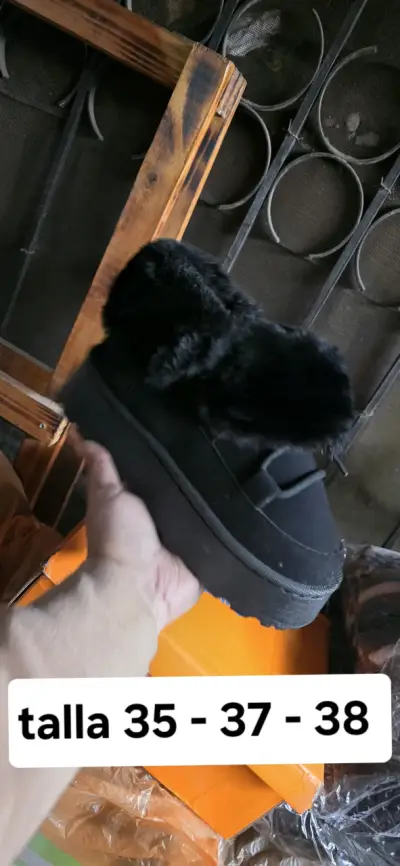 Botines negros con forro - miniatura 6