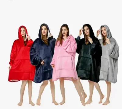 Batas con capucha polar unisex - miniatura 2