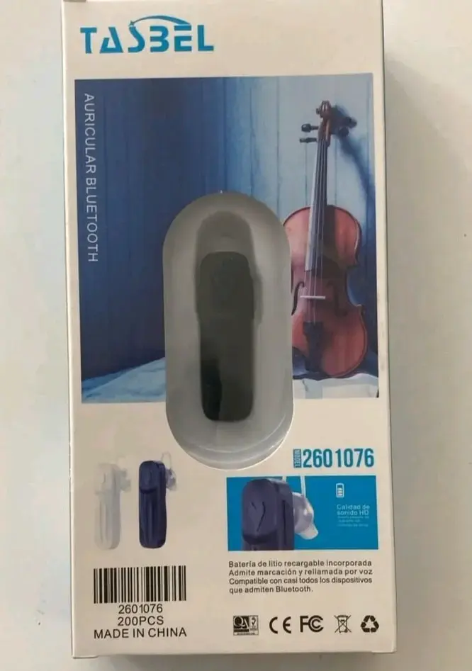 Auricular Bluetooth Tasbel blanco - 2