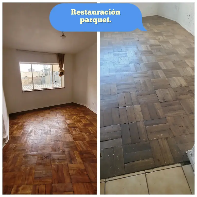 Servicio de restauración de parquet
