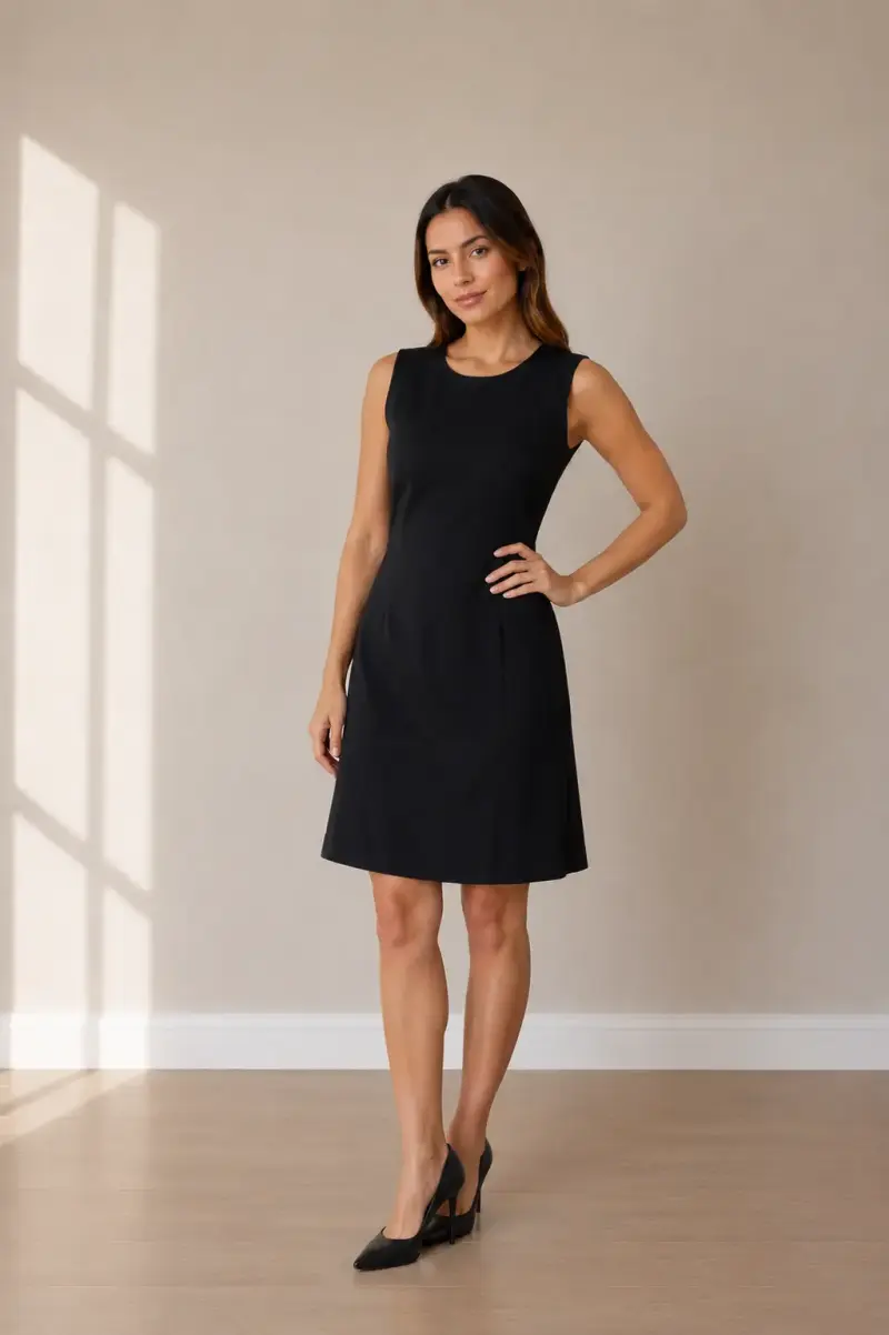 Vestido azul elegante - 2