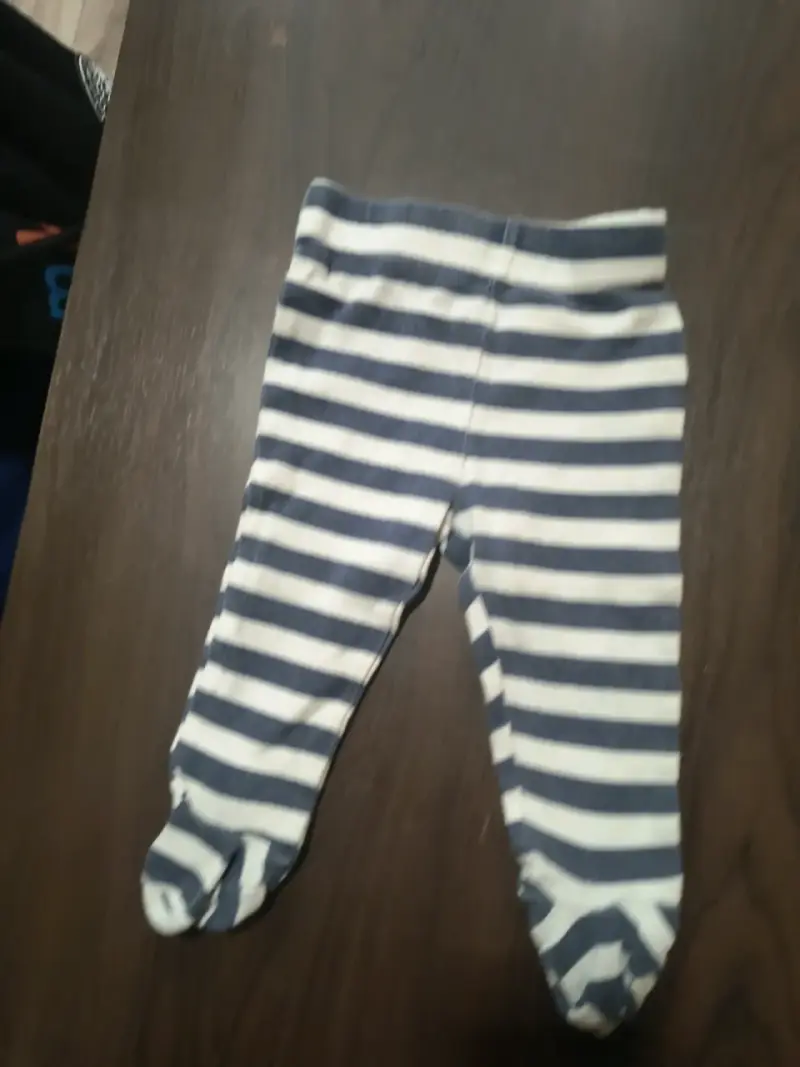 Pantalón bebé a rayas - 1