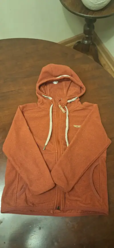 Polerón con capucha naranjo Lippi. - miniatura 3