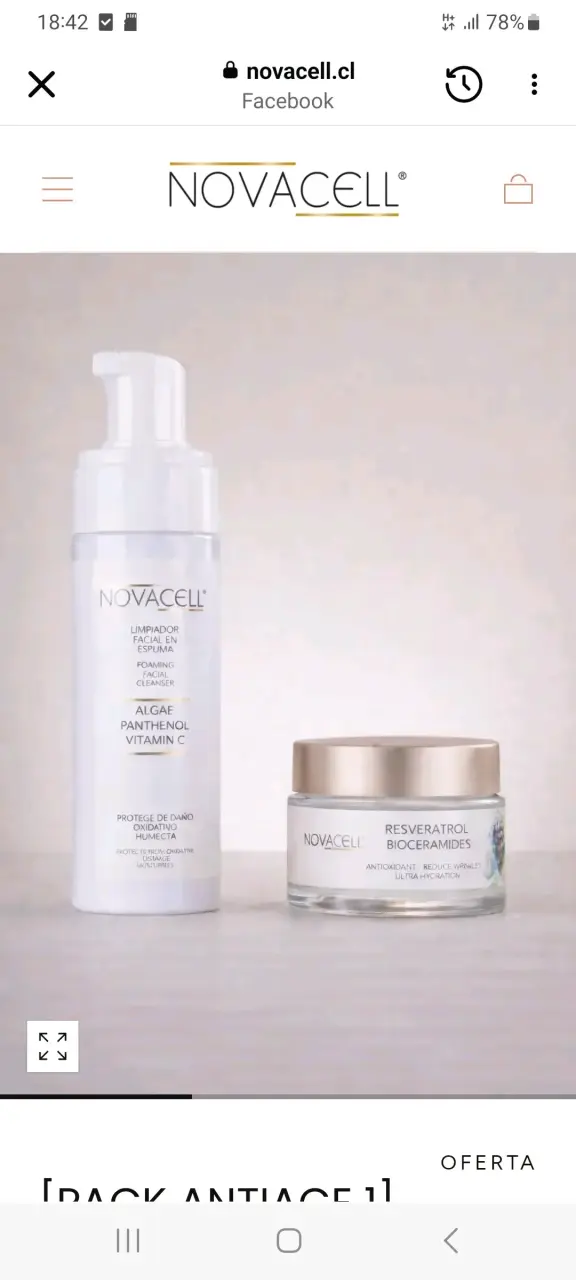 Crema facial colágeno marino