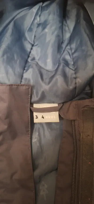Chaqueta azul con capucha Lippi. - miniatura 2