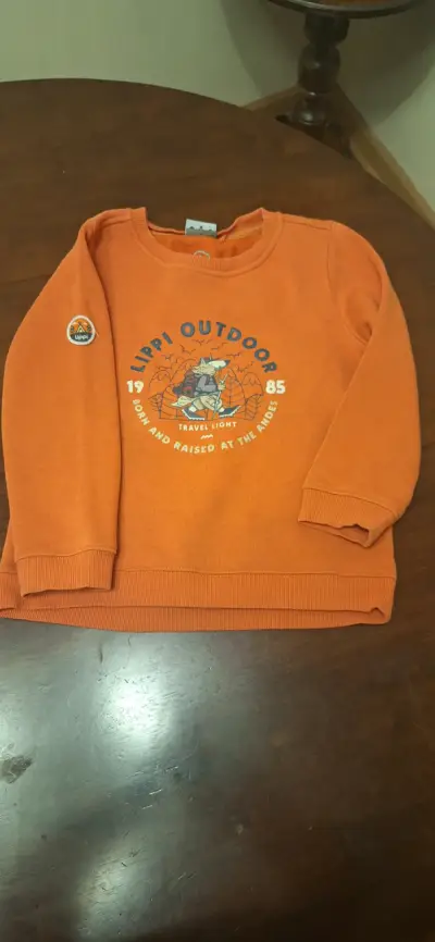 Polerón naranja Lippi Outdoor - miniatura 1