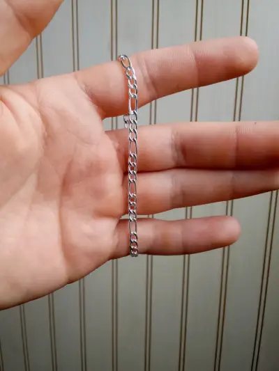 🔥 Cadena Tipo Figaro + Pulsera 🔥 - miniatura 3