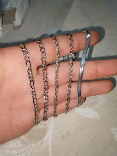 Pulseras plateadas modernas | Promo:2x7mil 3x10mil - miniatura 1