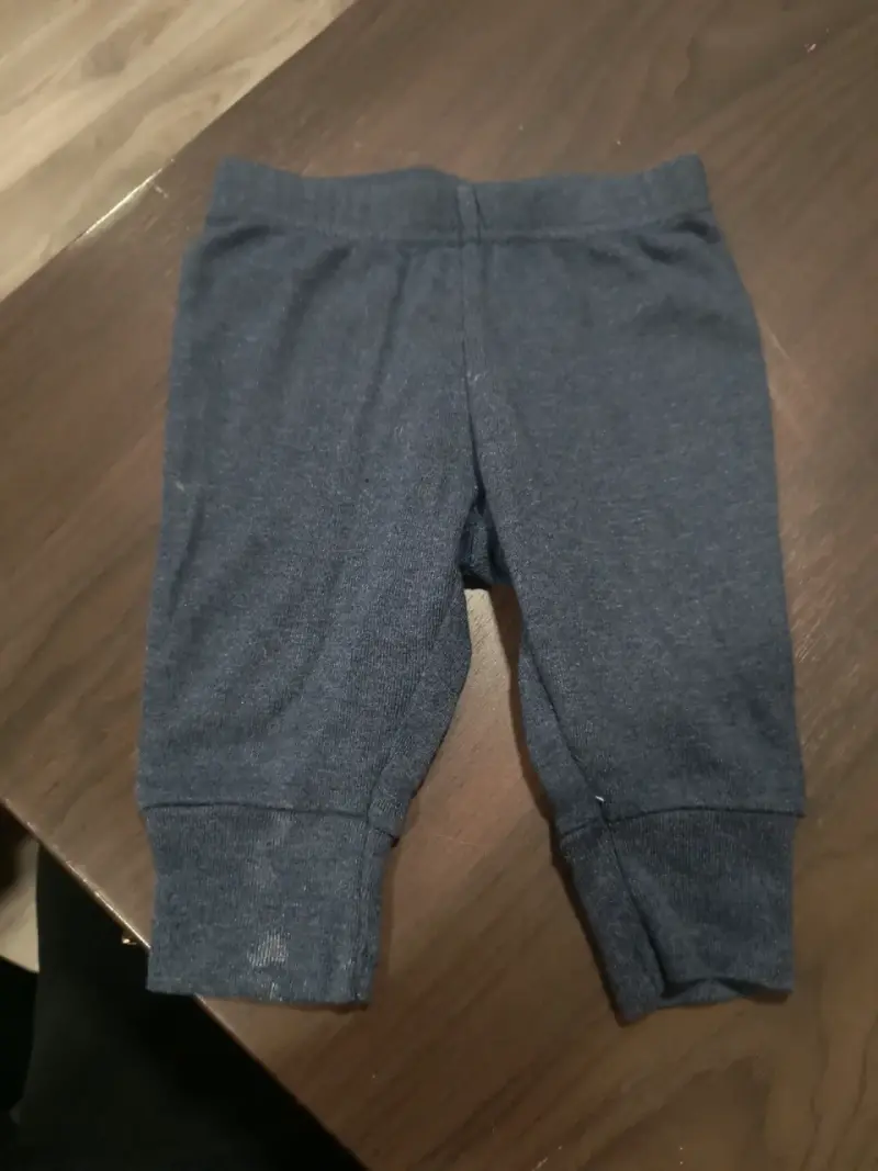 Pantalones de bebé azul oscuro - 1