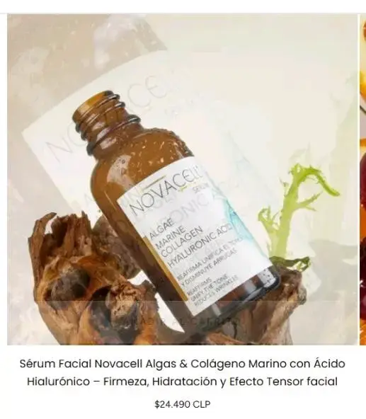 Sérum Facial Novacell Algas y Colágeno