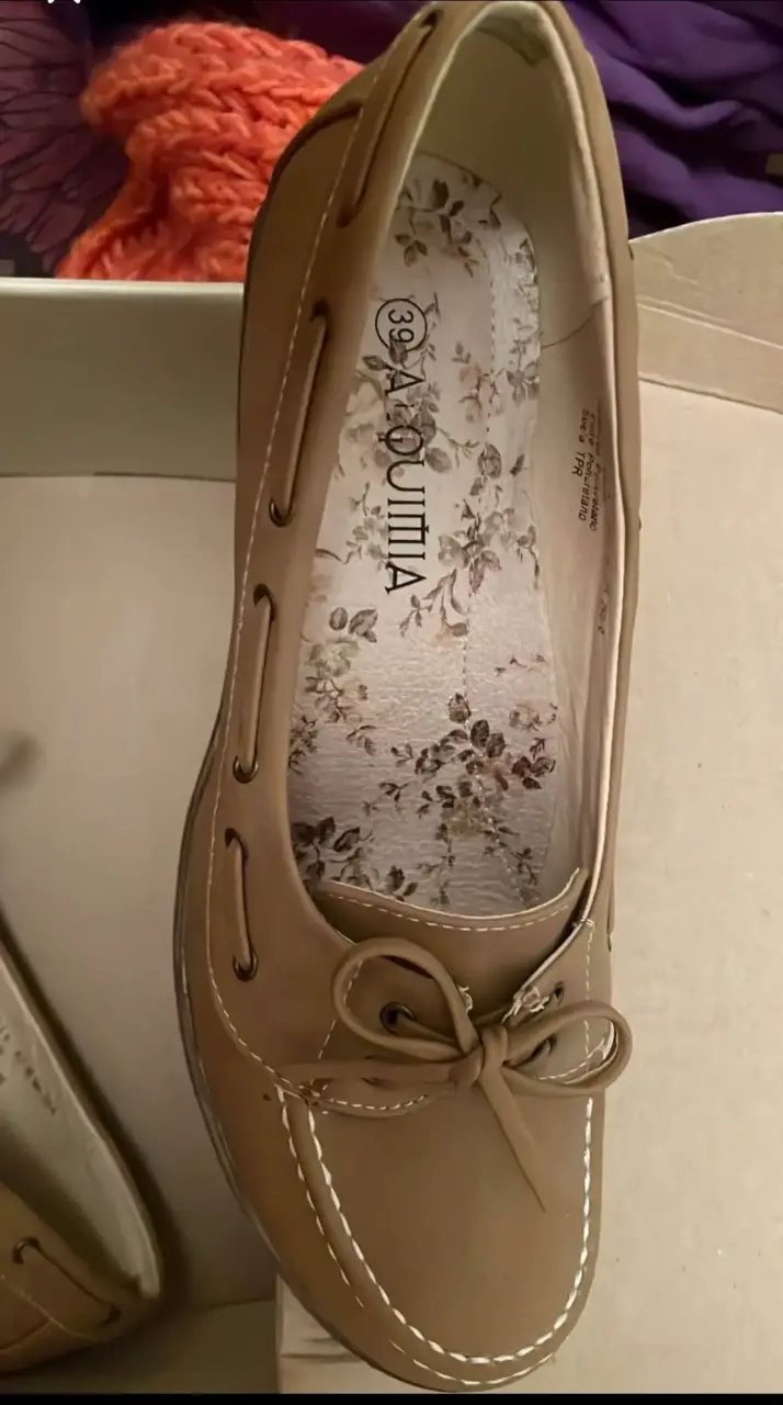 Zapato mocasín tabaco con plataforma - 2