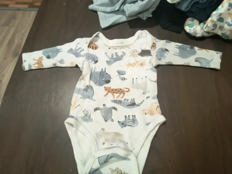 Body para bebé estampado animalitos - 1