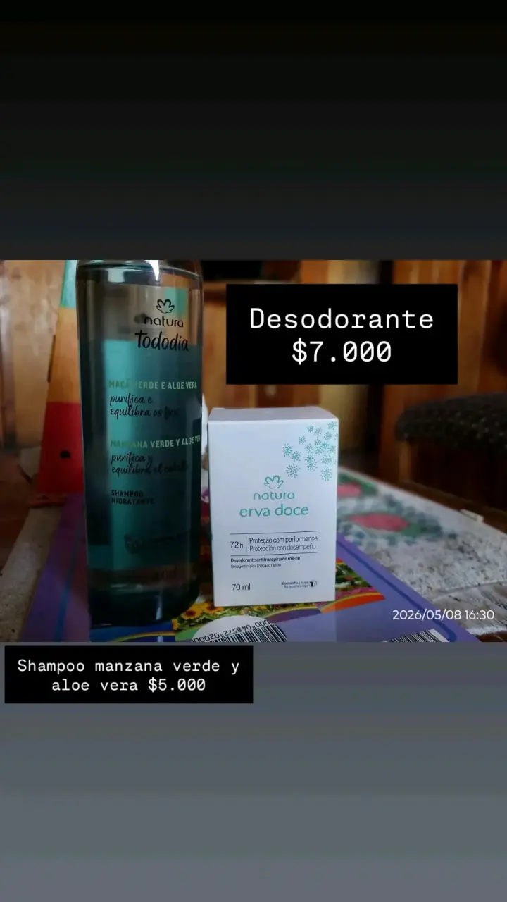 Desodorante Natura Erva Doce