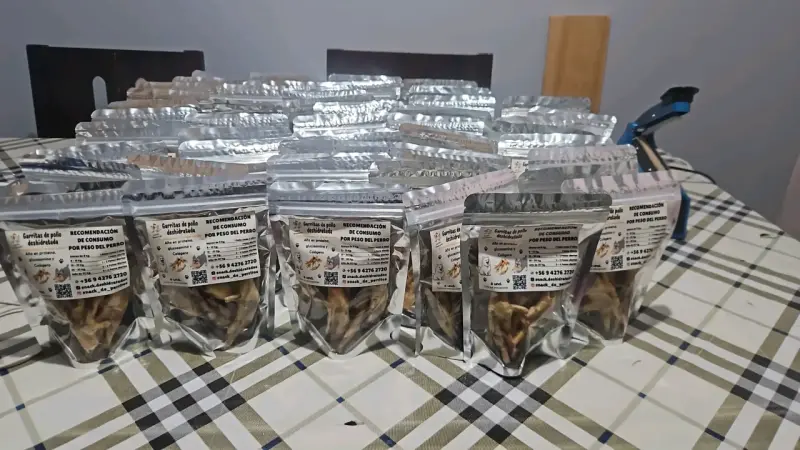 Snack deshidratado para mascotas - 1