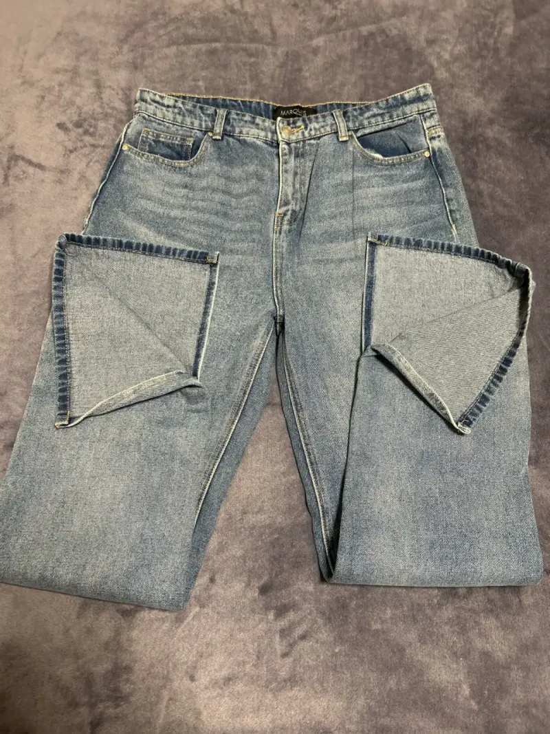 Pantalones jeans azules talla 32 - 1