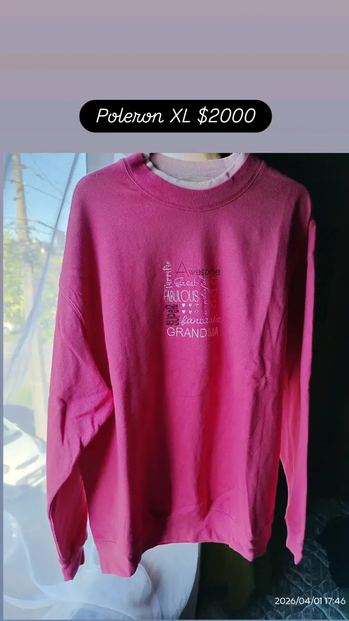 Polerón rosado