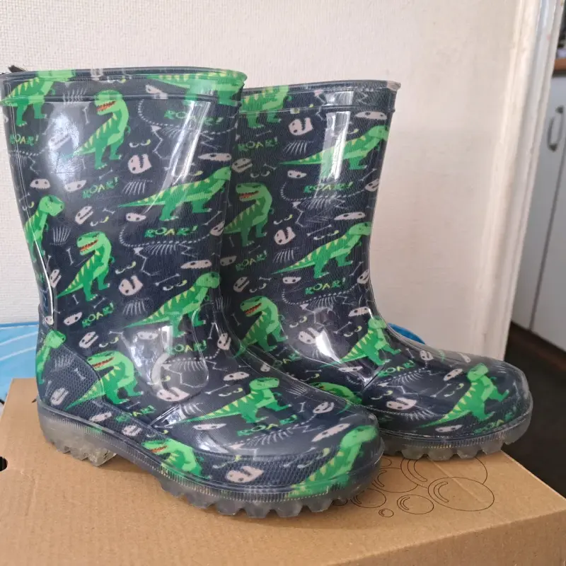Botas de lluvia infantiles dinosaurio - 2