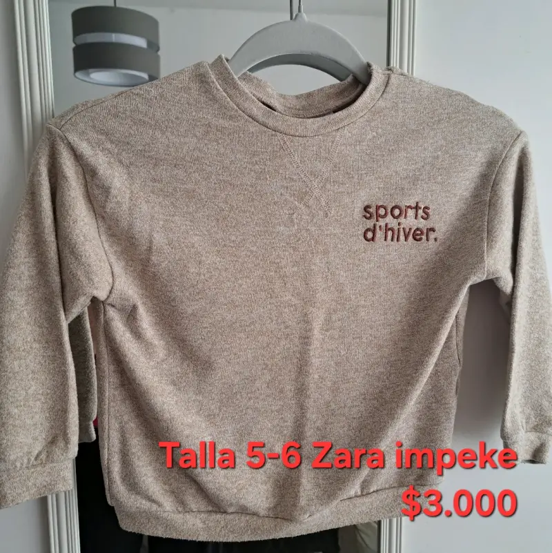 Polerón beige sports d'hiver - 3