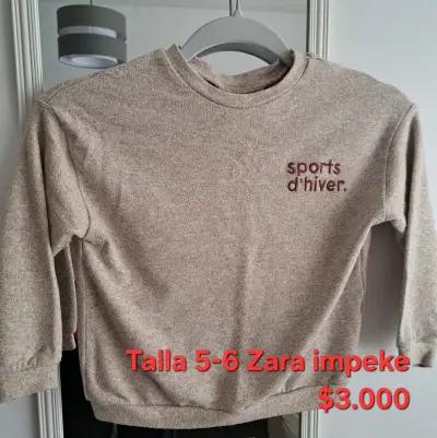 Polerón beige sports d'hiver - miniatura 3