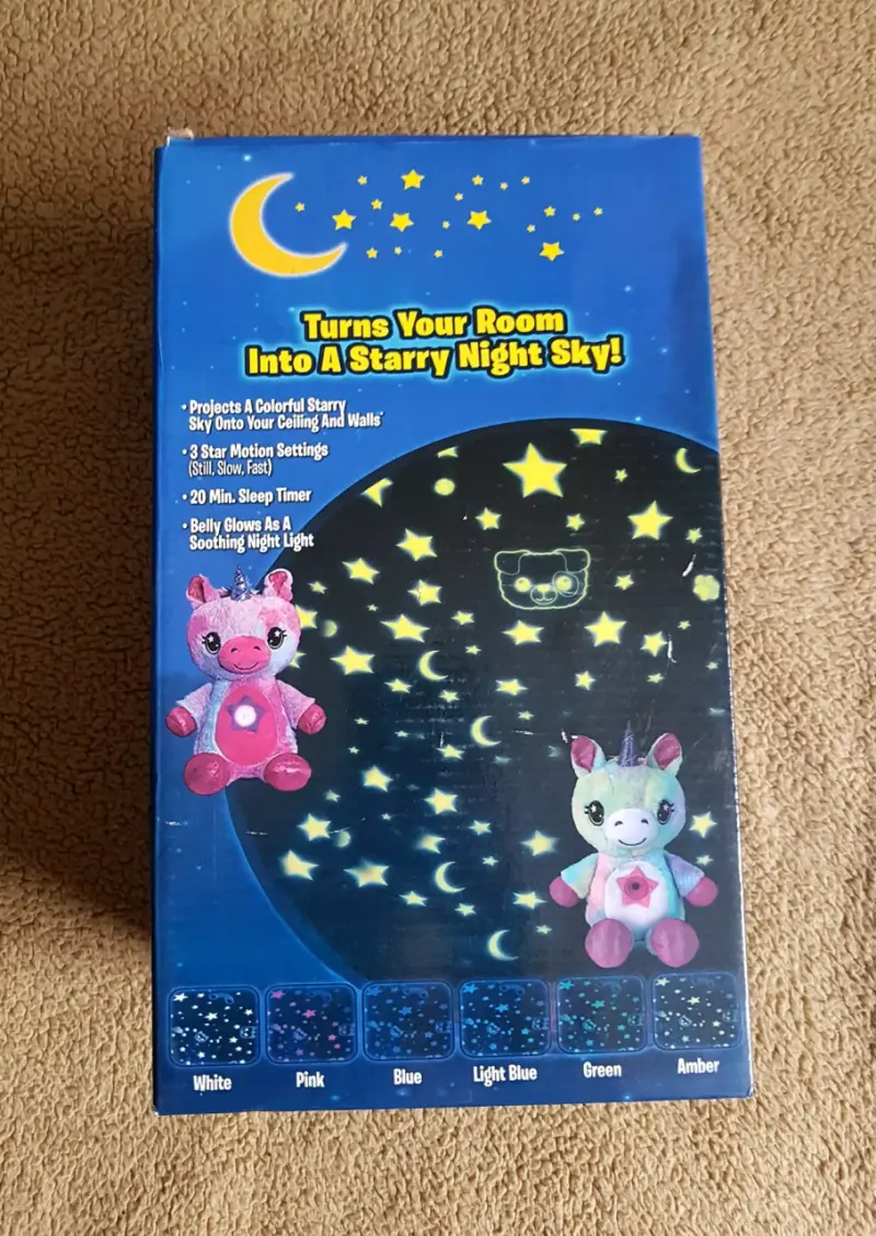 Peluche proyeción de luz Nuevo - 5