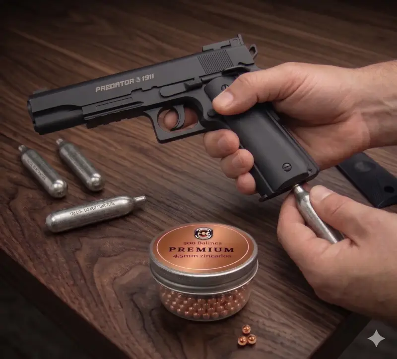 Pistola de co2 Colt Predator 1911 - 2