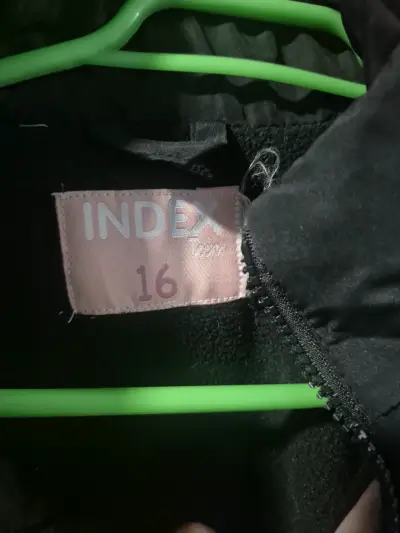 Chaqueta negra Index Teen - miniatura 1