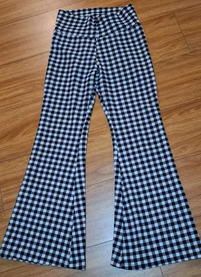 Pantalones acampanados estampado cebra - miniatura 2