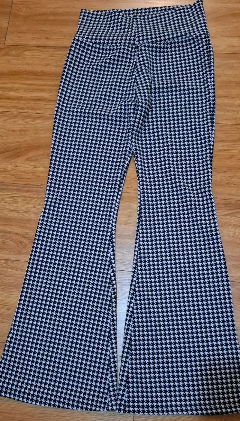 Pantalones acampanados estampado cebra - 3