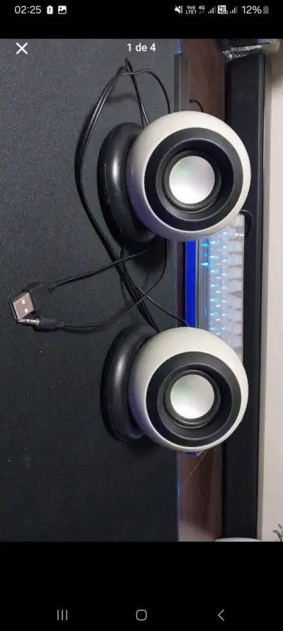 Parlantes USB compactos - miniatura 1