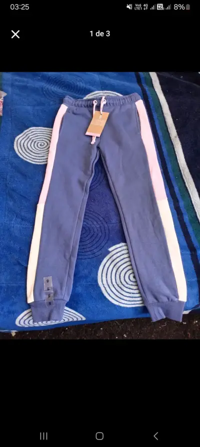 Pantalones de buzo para niña - miniatura 1