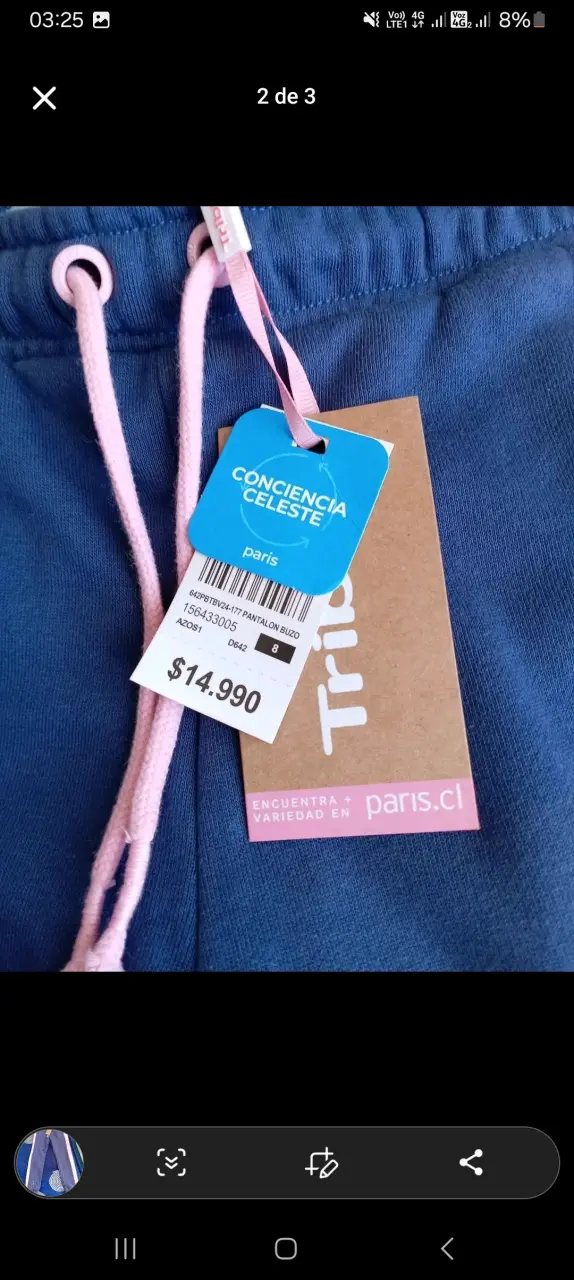 Pantalones de buzo para niña - 2