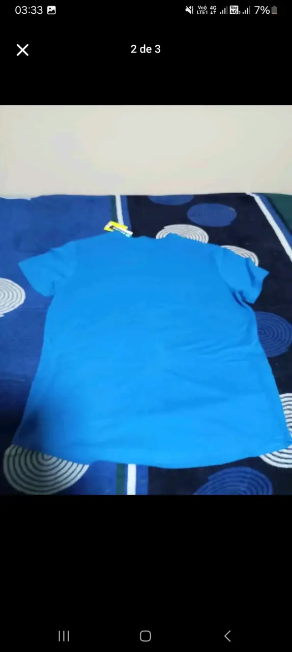 Polera azul - 2