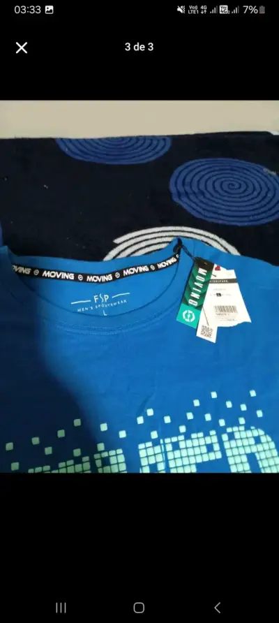 Polera azul - miniatura 3