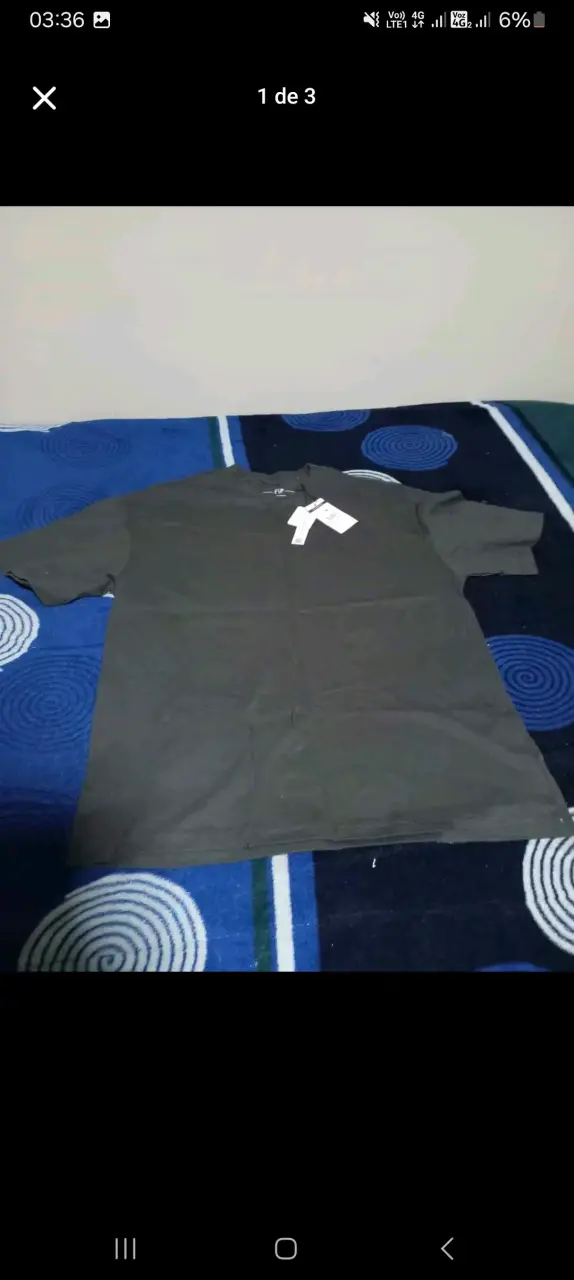 Polera negra nueva - 1