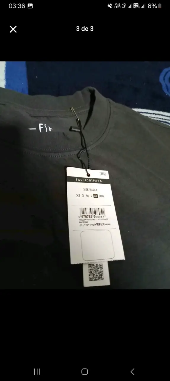 Polera negra nueva - 3