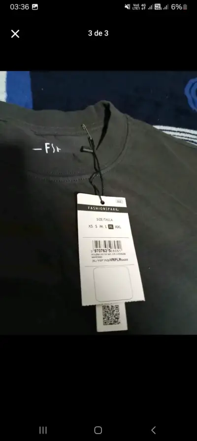 Polera negra nueva - miniatura 3