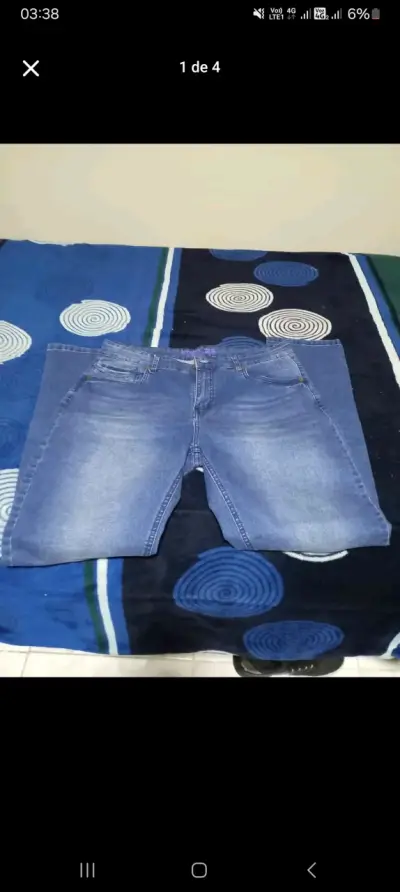 Jeans azules para hombre - miniatura 1