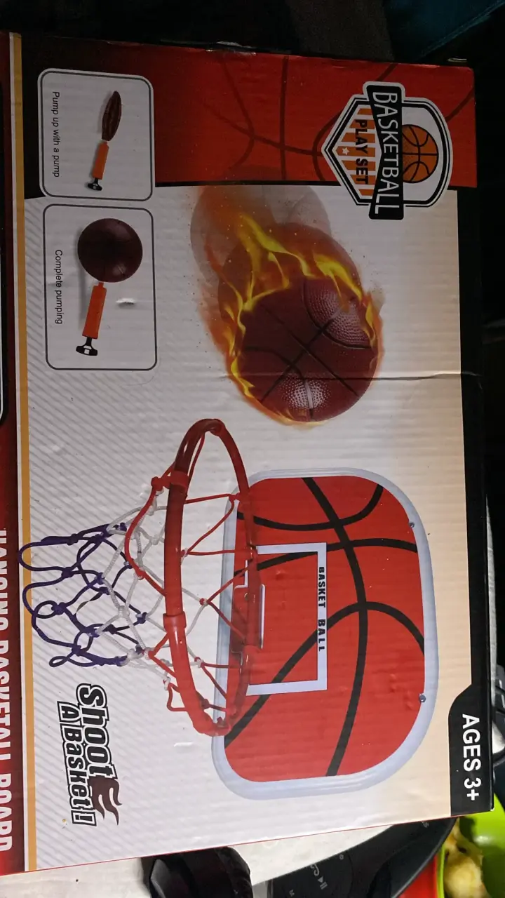 Set de baloncesto para niños