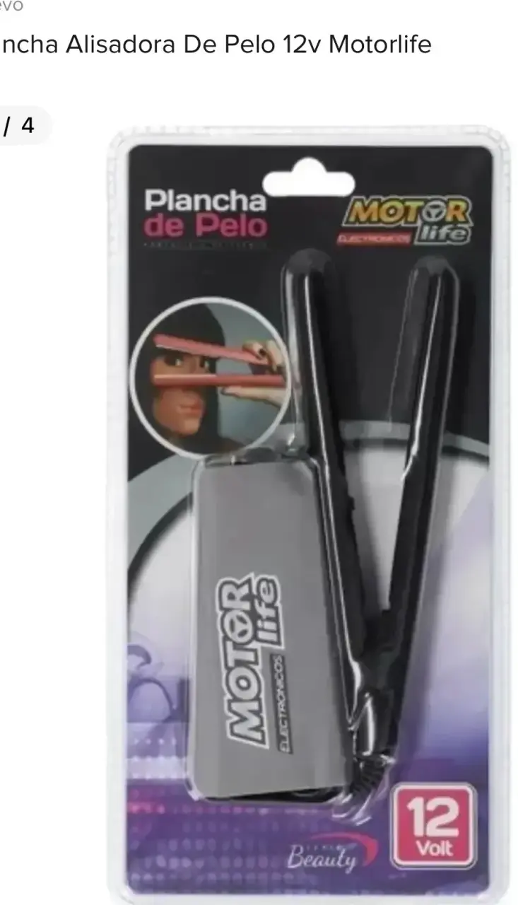 Plancha alisadora de pelo 12V - 3