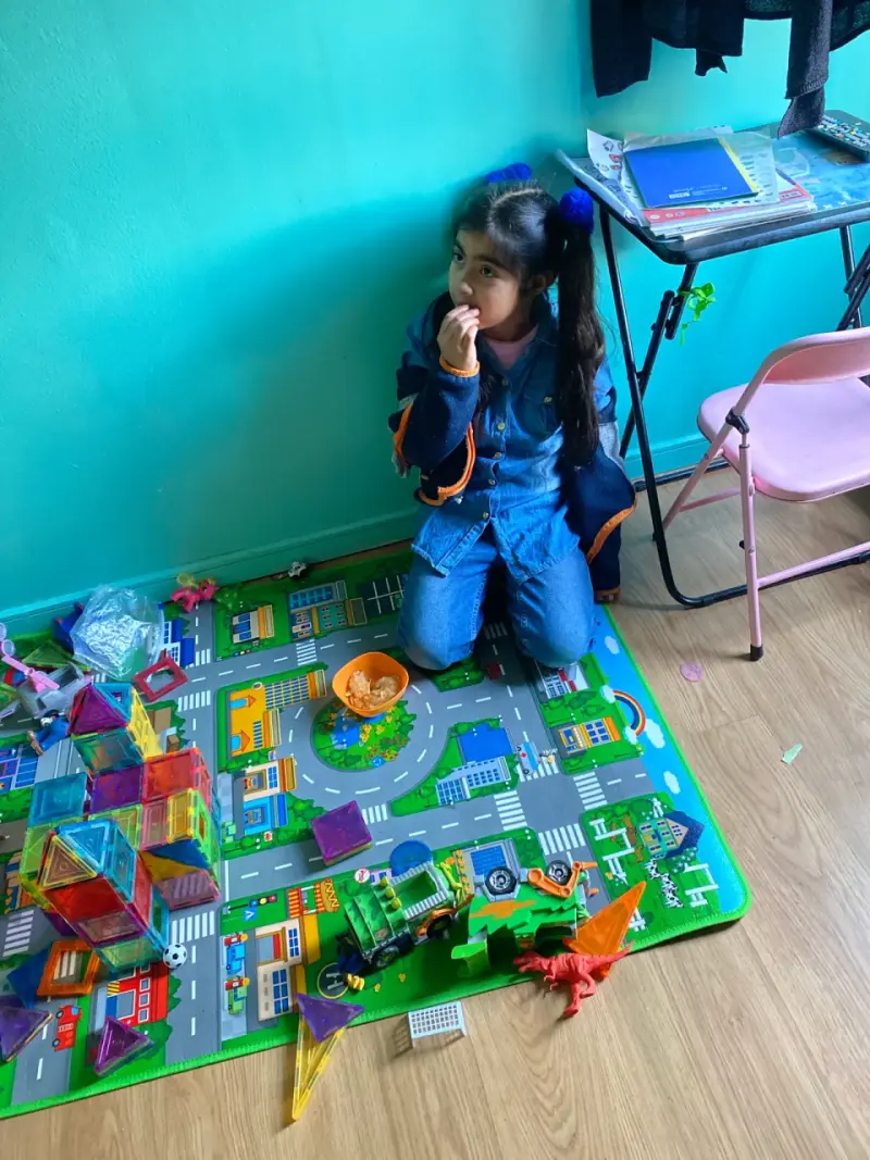 Alfombra infantil colorida