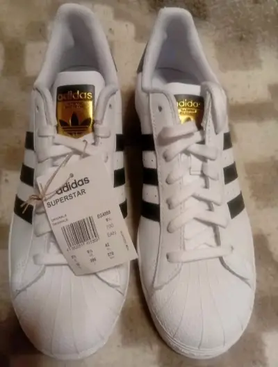 Zapatillas Adidas Superstar blancas - miniatura 2