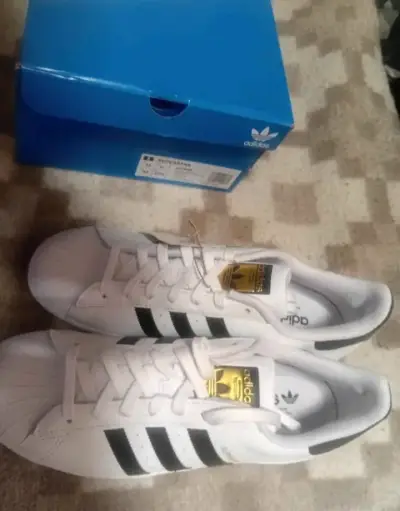 Zapatillas Adidas Superstar blancas - miniatura 5