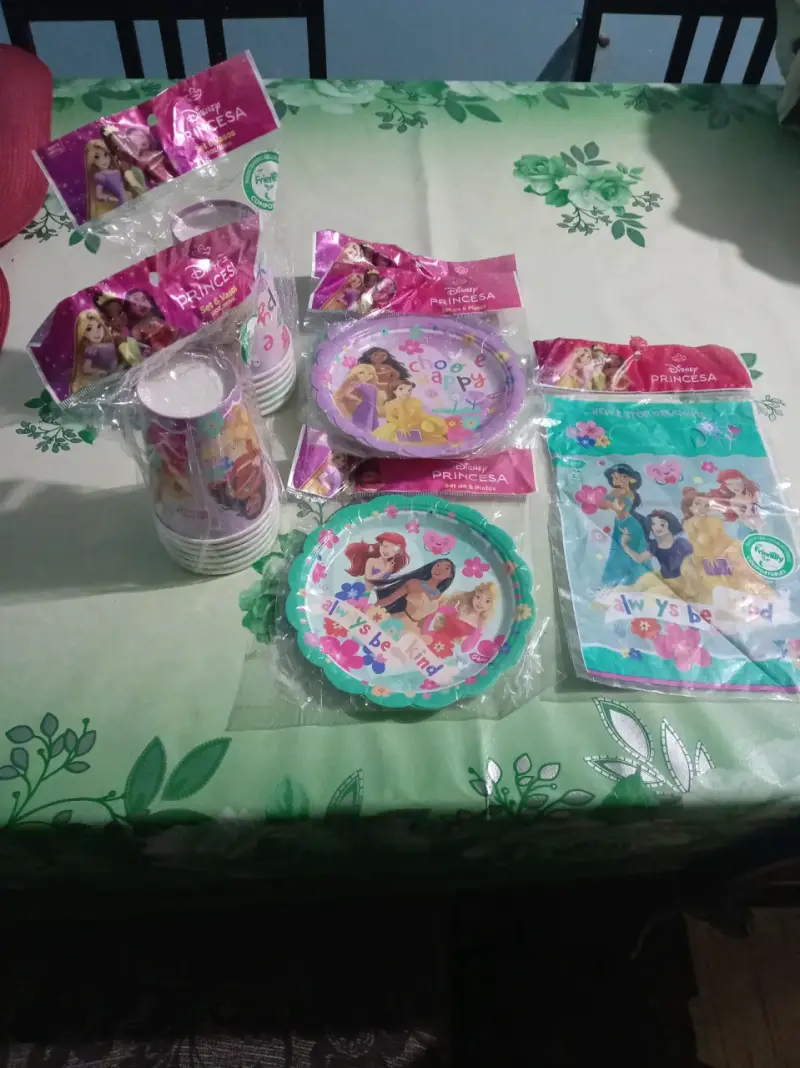 Set fiesta Princesas Disney - 1