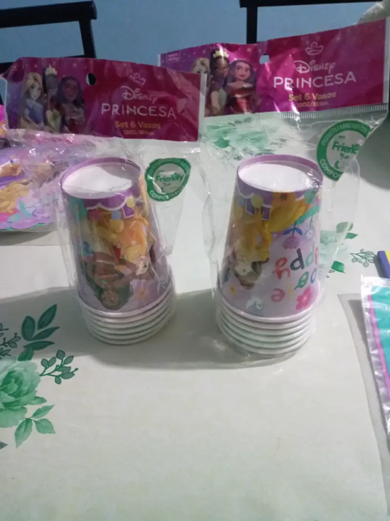 Set fiesta Princesas Disney - 3