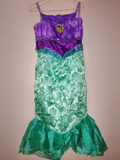 Disfraz de sirena infantil 2-4 años - miniatura 1